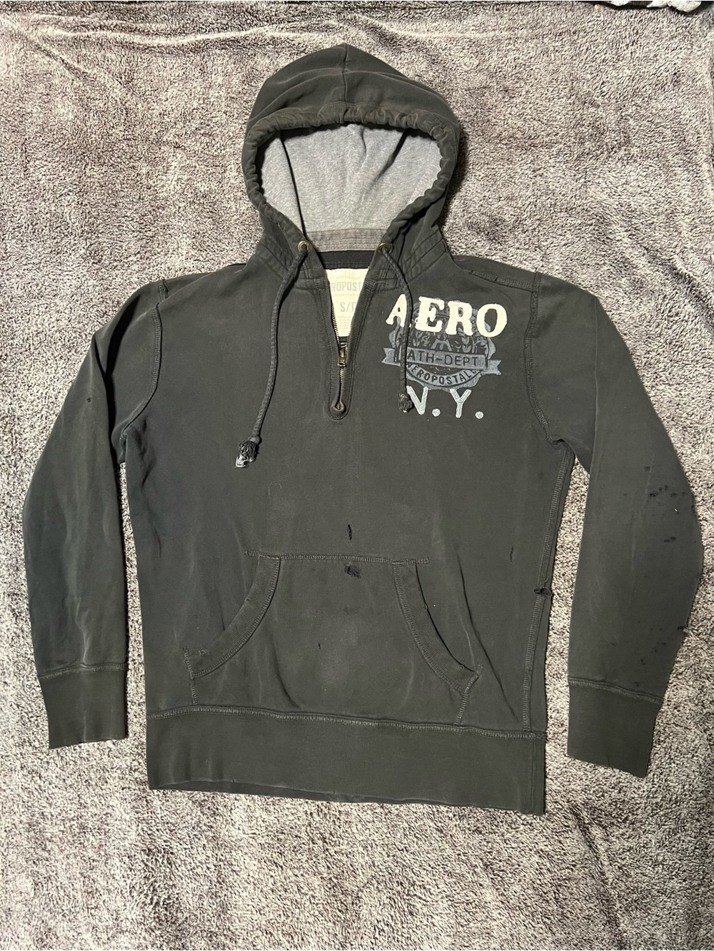 Aeropostale quarter zip hoodie